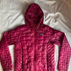 Patagonia micro puff hooded insulated jacket women's small